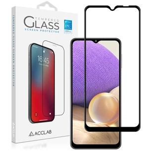 Скло захисне ACCLAB Full Glue Samsung A32 Black (1283126510533) зображення 1