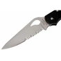 Ніж Spyderco Byrd Cara Cara 2, FRN, полусеррейтор (BY03PSBK2) - зменшене зображення 3