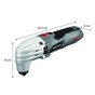 Гравер Graphite 250W, 15000-21000об/хв, кейс (59G023) - зменшене зображення 2