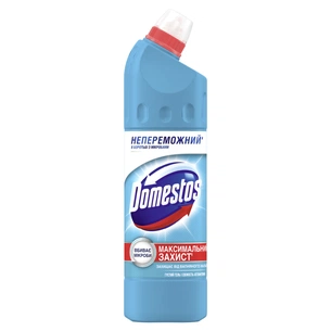 Рідина для чищення ванн Domestos Максимальний Захист Свіжість атлантики 24 години 750 мл (8720181679032) изображение 1