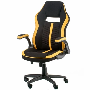 Крісло ігрове Special4You Prime black/yellow (E5548) зображення 1