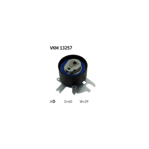 Ролик натягувача ременя SKF VKM 13257 зображення 1