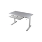 Комп'ютерний стіл Barsky StandUp white glass 1200*600 (BST-12new) - зменшене зображення 2