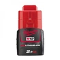 Акумулятор до електроінструменту Milwaukee Li-Ion M12 B2, 2Ah (4932430064) - уменьшенное изображение 1