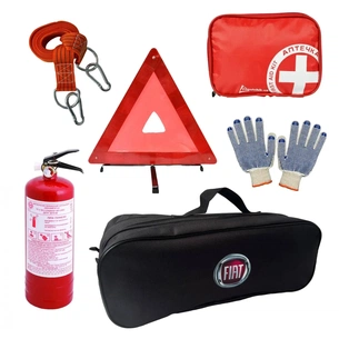 Набір техдопомоги Poputchik "Fiat" чорна 2 відділи (01-048-IS) изображение 1