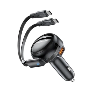 Зарядний пристрій Acefast 3xUSB 53W (2xUSB-C+USB-A) + cable USB-C 2in1 B13 (6974316282921) зображення 1