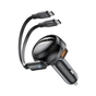 Зарядний пристрій Acefast 3xUSB 53W (2xUSB-C+USB-A) + cable USB-C 2in1 B13 (6974316282921) - зменшене зображення 1