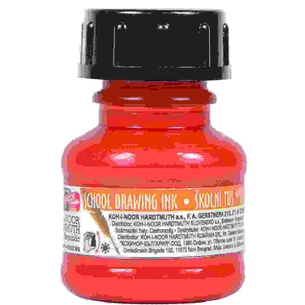 Туш для креслення Koh-i-Noor 20г, orange (14177100000) зображення 1