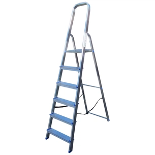 Драбина ELKOP cтремянка 6сх. верхя сходинка-1,2м (ALW 506) picture 1