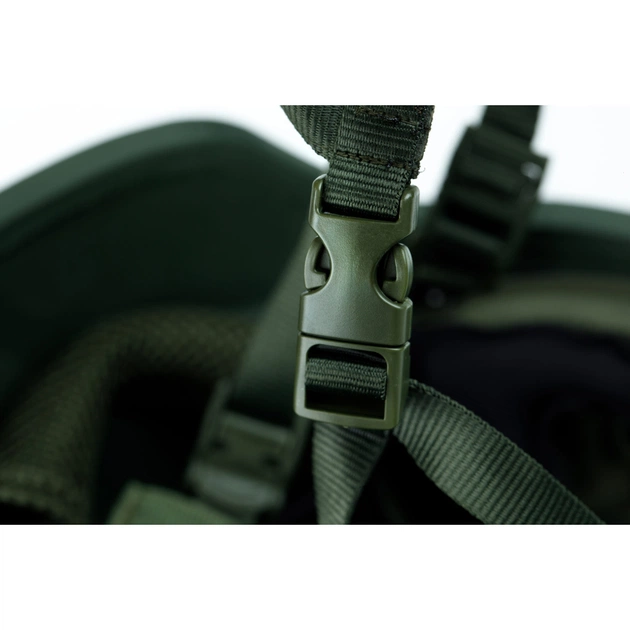 Шолом військовий Ukrainian Armor MICH Буйтур 2.0, розмір L, зелений (MICH2LRG) - зображення 5