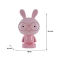 Нічник Kite Світильник LED з акумулятором Bunny, рожевий (K24-490-1-2) - зменшене зображення 6