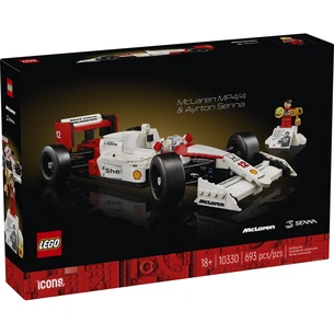 Конструктор LEGO Icons McLaren MP4/4 і Айртон Сенна (10330) зображення 1