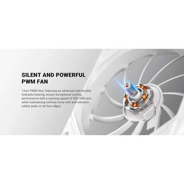 Система рідинного охолодження ID-Cooling FX240 Pro White - picture 11