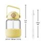Пляшка для води Buydeem DG78 800 мл Mellow Yellow (DG78-MY) - зменшене зображення 9
