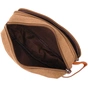 Сумка Vintage На два відділення з текстилю Коричнева (22235) - зменшене зображення 6