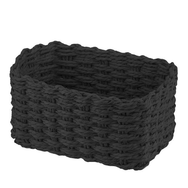 Кошик для зберігання Ardesto Prestigio Плетені Чорні 3 шт. 3.3 / 2.2 / 1.4 л (ARHC2505BL) - picture 5