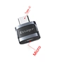 Перехідник USB-C M to Micro 5P F gray Essager (EZJMC-XL01) - зменшене зображення 2