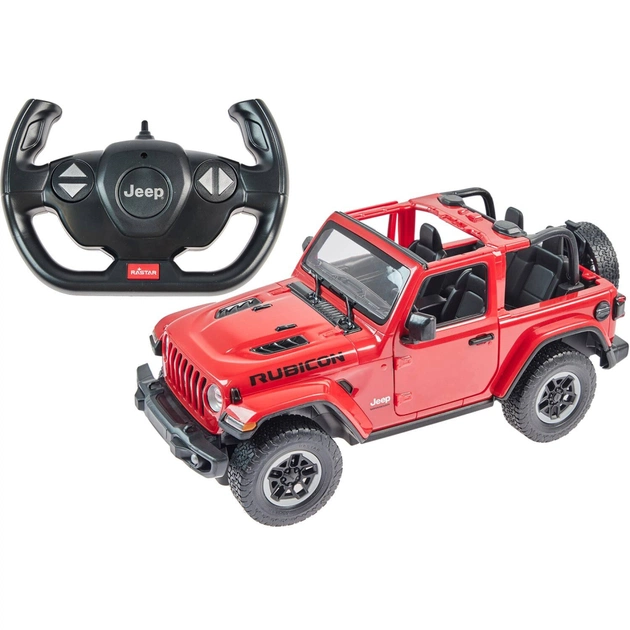 Радіокерована іграшка Rastar JEEP Wrangler Rubicon 1:14 червоний (79460 red) - picture 1