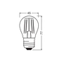 Лампочка Osram LED CL P60 5,5W/827 230V FIL E27 (4058075434882) - зменшене зображення 3