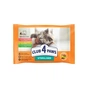 Влажный корм для кошек Club 4 Paws Premium для стерилизованных с индейкой, кроликом и курицей 4х85 г (4820269145245) - уменьшенное изображение 1