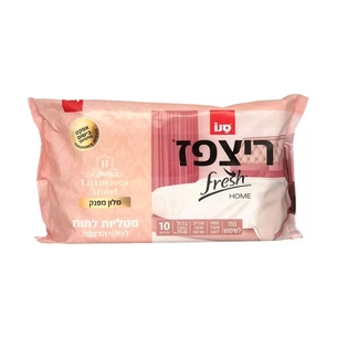 Серветки для прибирання Sano Floor Fresh Pampering Hotel Вологі для підлоги 10 шт. (7290107280341) зображення 1