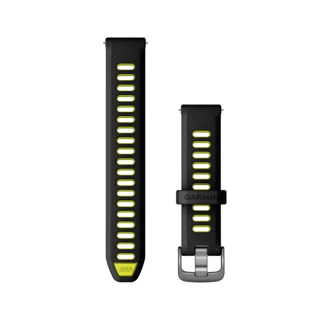 Ремінець до смарт-годинника Garmin Replacement Band, Forerunner 265S, Black, 18mm (010-11251-A3) - зображення 1