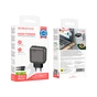 Зарядний пристрій BOROFONE BAS56A Absolute 2xUSB-C + 1xUSB-A PD45W + cable USB-C to USB-C Black (6941991116278) - зменшене зображення 6