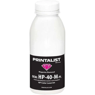 Тонер Printalist HP CLJ Universal 40г Magenta (HP-40-M-PL) зображення 1