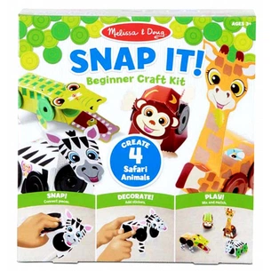 Набір для творчості Melissa&Doug Веселі тварини Сафарі (MD30190) зображення 1