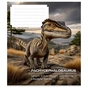 Тетрадь Школярик Dinosaurs 12 листов клетка (012-3753K) - уменьшенное изображение 1