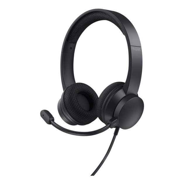 Навушники Trust Ayda USB-ENC Black (25089) - зображення 1