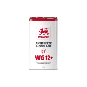 Антифриз Wolver Antifreeze & Coolant WG12+ Ready for use черв.  5л (4260360943447) зображення 1