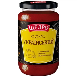 Соус Щедро Украинский 370 г (4823097414163) изображение 1