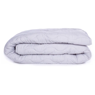 Ковдра MirSon антиалергенна EcoSilk всесезонна №9005 Eco Light Gray 155x215 см (2200005995129) зображення 1