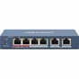 Комутатор мережевий Hikvision DS-3E0106HP-E - зменшене зображення 1