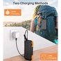 Батарея универсальная Choetech 10000mAh, 5V/2.1A, solar panel, Qi-5W, Black-Orange (B659-OR) - уменьшенное изображение 7