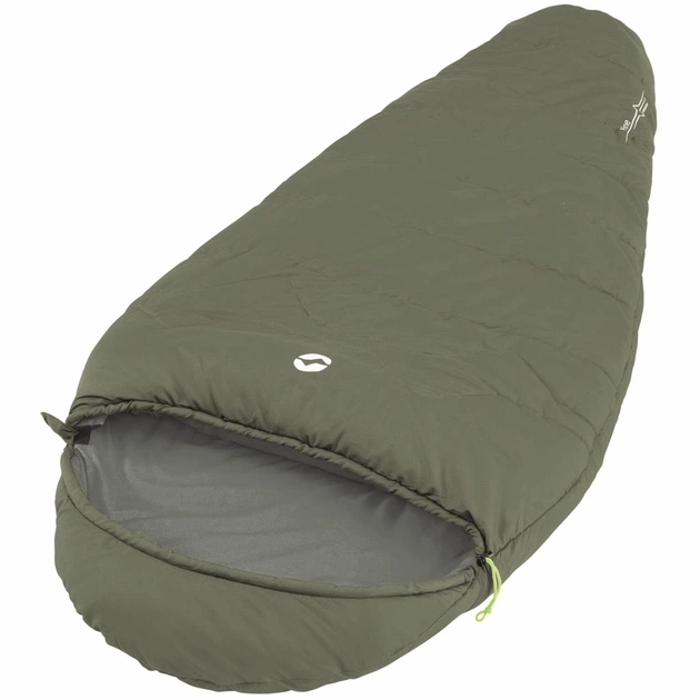 Спальний мішок Outwell Pine +2C Olive Green Left (928741) - зображення 1