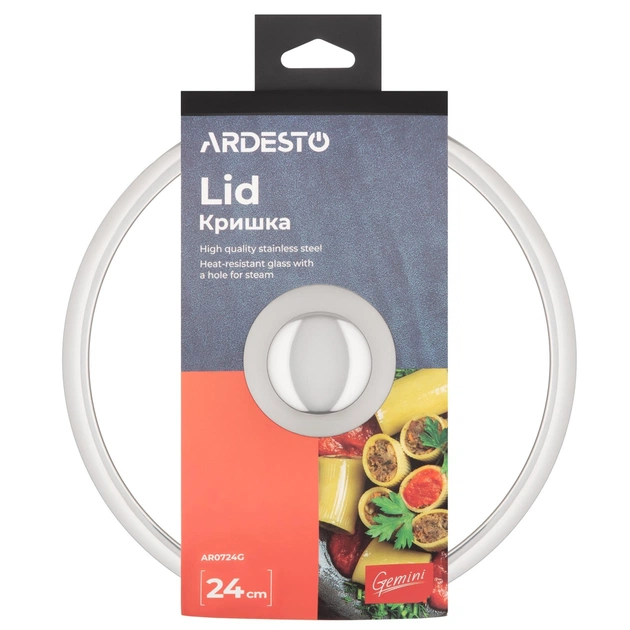 Кришка для посуду Ardesto Gemini 24 см (AR0724G) - picture 3