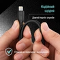 Дата кабель USB-C to Lightning 1.0m PD30W textured PVC black ColorWay (CW-CBPDCL094-BK) - уменьшенное изображение 11