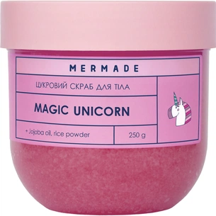 Скраб для тіла Mermade Magic Unicorn Цукровий 250 г (4820241303717) зображення 1