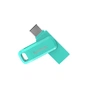 USB флеш накопичувач SanDisk 256GB Ultra Dual Drive Go USB 3.1/Type C Green (SDDDC3-256G-G46G) - уменьшенное изображение 1