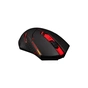 Мишка Defender M601WL-BA Wireless + mouse pad Black/Red (78227) - зменшене зображення 3