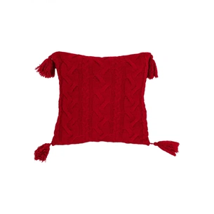 Наволочка Прованс декоративна в'язана Hit Kosa червона 45х45 (031668) зображення 1