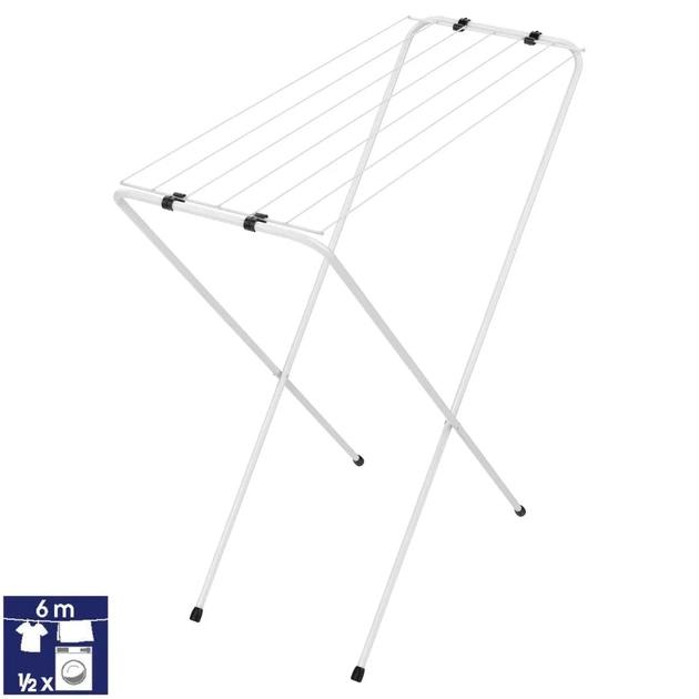 Сушарка для білизни Casa Si Eco 6 White Підлогова (CS96014X16) (DAS302401) - picture 3