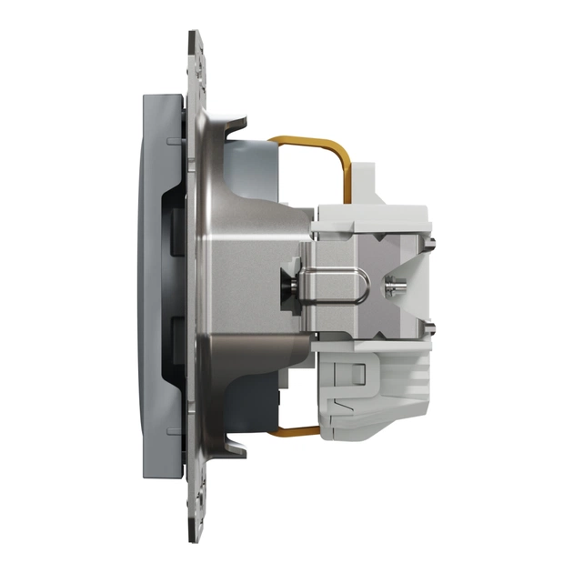 Розетка Schneider Electric ASFORA со штор. сталь (EPH2900262) - зображення 4