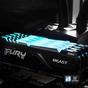 Модуль пам'яті для комп'ютера DDR4 64GB (2x32GB) 2666 MHz Beast RGB Kingston Fury (ex.HyperX) (KF426C16BBAK2/64) - зменшене зображення 7