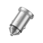 Зарядний пристрій HOCO NZ10 Handy USB-A/Type-C Silver (6942007601825) - зменшене зображення 3