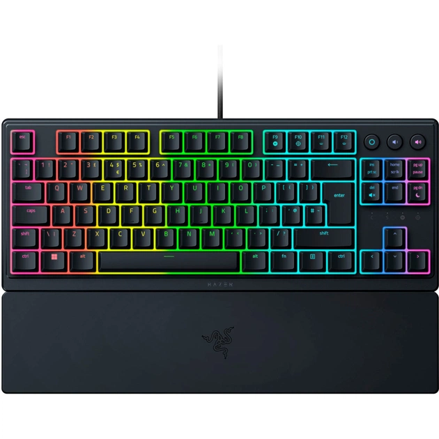 Клавіатура Razer Ornata V3 TKL USB UA Black (RZ03-04880100-R3M1) - изображение 1