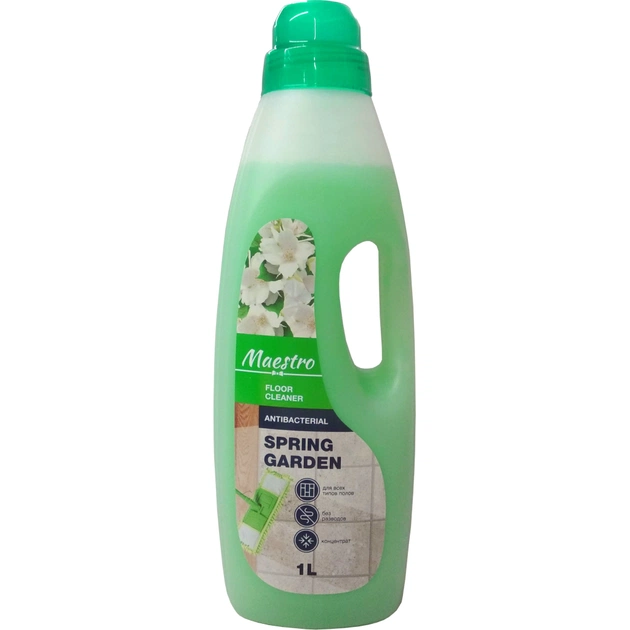 Засіб для миття підлоги Maestro МТ Весняний сад антибактеріальне 1 л (4820195506264) - picture 1