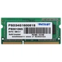Модуль пам'яті для ноутбука SoDIMM DDR3 4GB 1600 MHz Patriot (PSD34G160081S) - зменшене зображення 1
